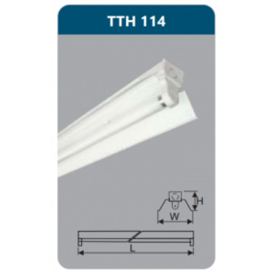 Đèn công nghiệp sơn tĩnh điện Duhal TTH114