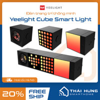Đèn Cube Yeelight trang trí đa năng thông minh, hỗ trợ Matter/Homekit, Gamesync, Musicsyne