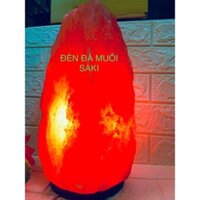 Đèn Đá Muối Cao Cấp Himalaya nhập Khẩu Pakistan ( 5-7kg) - Tặng kèm 1 bịch muối tắm và 1 bóng đèn