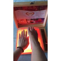 Đèn đá muối massage chân Himalaya Pakistan Diep Nguyen