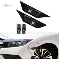 Đèn đánh dấu bên ống kính màu W / Led cho 2016-19 Honda Civic JDM