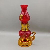 Đèn Dầu Bằng Nhựa Thờ Cúng Dùng Pin và Điện