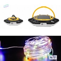 Đèn dây cắm trại có đèn lồng Đèn cắm trại 2in1 Đèn pin chống nước