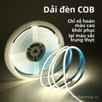 Đèn dây LED COB 24V 10m trang trí kệ sách/phòng ngủ/TV/đèn dây LED siêu sáng 24V