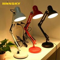 Đèn để bàn MONSKY DPX03 cao cấp kèm bóng led cao cấp và kẹp bàn nhựa