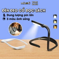 Đèn Đeo Cổ Đọc Sách Micofi, Đèn Đọc Sách Để Bàn Học Đầu Giường Làm Việc Chống Cận Chạy Bộ Ban Đêm 3 Chế Độ Sáng