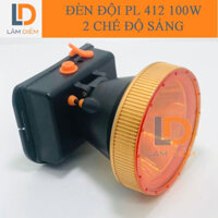 ĐÈN ĐEO ĐẦU PIN SẠC 2 CHẾ ĐỘ ÁNH SÁNG CÔNG SUẤT 100W PL 412