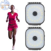 Đèn đi bộ cho chó Metertryred vào ban đêm, 12 đèn LED kẹp trên đèn pin để an toàn ban đêm, độ sáng cao Ngực đèn chạy bộ dành cho nam nữ VN