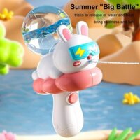 Đèn điện liên tục súng nước đồ chơi trẻ em mùa hè nước chiến đấu chơi nước cầm tay ba lô phun nước đại bác wipqsvn