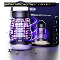 Đèn Diệt Muỗi 3 Trong 1 Mosquito Killer Lamp J10 Sử Dụng Ngoài Trời, Pin 2000mAh - Otis Offical VN