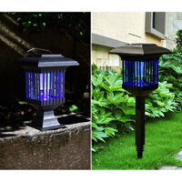 Đèn Diệt Muỗi Năng Lượng Mặt Trời/Máy Đuổi Muỗi Điện Giật Vật Lý Gia Dụng Ngoài Trời/Đèn Chống Muỗi Chiếu Sáng Ban Công