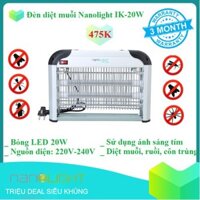 Đèn diệt muỗi và côn trùng Nanolight IK-20W (Bảo hành 3 tháng)