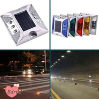 Đèn đinh tán đường BDRBA, Đèn nhấp nháy chống nước hoặc đèn đánh dấu giao thông luôn bật, Đèn đường hai mặt phản quang LED bền bỉ 6 mặt ngoài trời