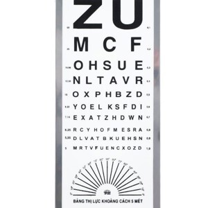 Đèn đo thị lực chữ ZU
