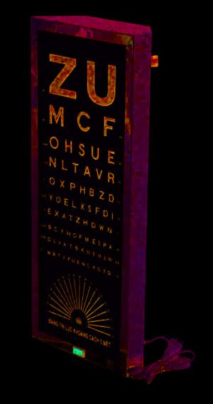 Đèn đo thị lực chữ ZU