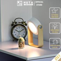 Đèn Đọc Sách Cảm Ứng HUTA DS1 Đổi Kiểu Đa Dạng, Tăng Giảm 3 Mức Sáng, Sạc Pin Tích Điện, Decor Trang Trí Phòng Ngủ Cute Dễ Thương, Bàn Học Bàn Làm Việc - Màu Trắng - 2600mA sáng 9-10h
