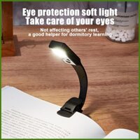 Đèn đọc sách Kẹp trên đèn LED Đèn xoay 360 độ Đèn sạc LED di động Đèn ngủ nội thất rdavn