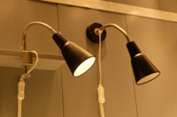 Đèn đọc sách kẹp/gắn tường IKEA KVART CLAMP