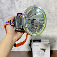 Đèn Đội Đầu Choá To 12Cm, Uy Danh 350w Siêu Sáng. Có 3 Pin, Sáng 10-12h. Bảo Hành 1 Năm.