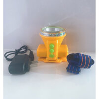 Đèn đội đầu mini TĐ-5211 ánh trắng choá 6cm đèn chống nước pin lâu