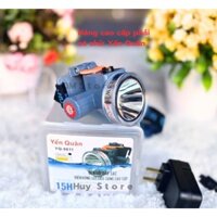 Đèn đội đầu sạc điện Yến Quân YQ-9811 đi đêm tối , Đèn đội đầu chính hãng Yến Quân YQ-9811 chống thấm nước