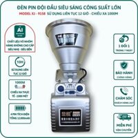 ￼Đèn Đội Đầu Siêu Sáng 1000m Xj9516MAX - Phiên Bản Nâng Cấp Độ Sáng - Pin Trâu 10 Đến 20h - Kiêm Sạc Dự Phòng