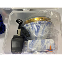 Đèn đội đầu siêu sáng chống nước T6 dung lượng pin lớn .Bóng đèn Thái Lan siêu bền