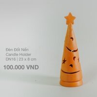Đèn Đốt Nến - Cây Thông Noel - DN16