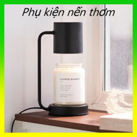Đèn đốt nến thơm Mono hình trụ - Phong cách Hàn Quốc vừa nến Yankee size L