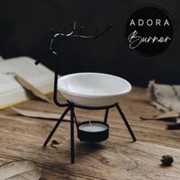 Đèn đốt tinh dầu bằng nến tealight - Tuần Lộc ADORA CANDLE