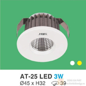Đèn downlight âm trần AT 25 3W