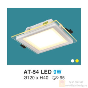 Đèn downlight âm trần AT-54 9W