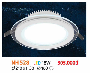 Đèn Downlight âm trần Nh 528