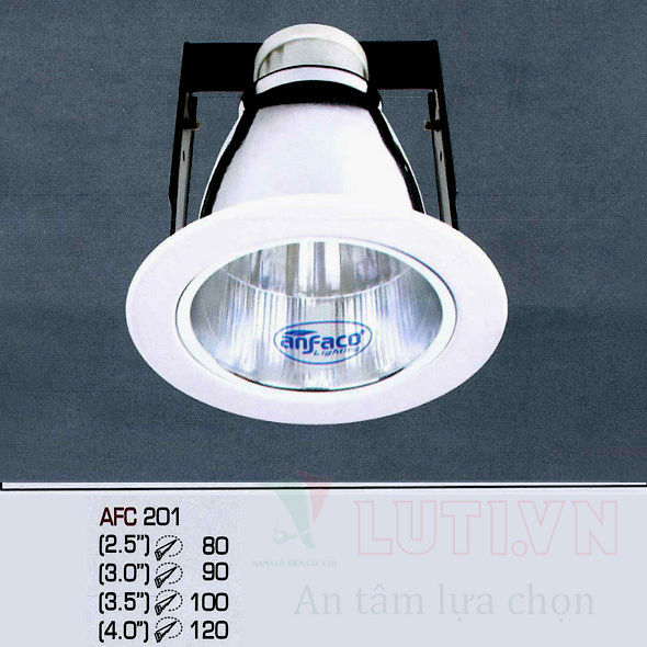 Đèn downlight Anfaco AFC-201 - 3.5 inch