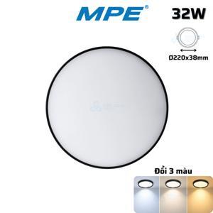 Đèn Downlight nổi tràn viền 3 màu SRDLB-32W