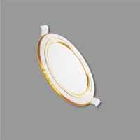 Đèn Downlight siêu mỏng Nanoco viền vàng NSD124G135