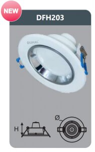 Đèn Downlight tán quang 3W (DFH203)