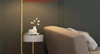 Đèn đứng góc sofa có kệ gỗ và sạc dự phòng DC-716 N500xC1650