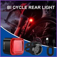 Đèn đuôi xe đạp Cảm biến phanh đuôi thông minh Tự động khởi động / dừng Đèn pin siêu sáng với 6 chế độ Kỹ thuật số notavn