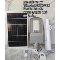 Đèn Đường Bàn Chải Chim Ưng Năng Lượng 400W, Thời Gian Chiếu Sáng Suốt Đêm 12-14h