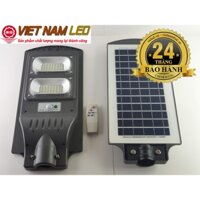 Đèn đường led 60W năng lượng mặt trời, pin 18Ah