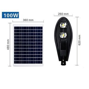 Đèn đường năng lượng mặt trời L-100W