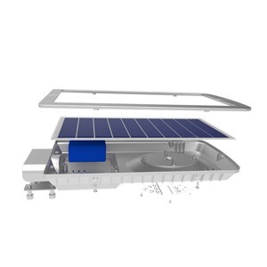 Đèn đường năng lượng mặt trời Rạng Đông CSD02SL/15W