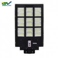Đèn đường năng lượng mặt trời 500w DTD500 tấm pin liền.