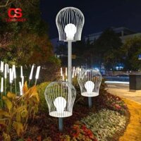 Đèn Đường Nghệ Thuật Hình Cây Xương Rồng Chống Thấm Trang Trí Khu Dân Cư, Cảnh Quan