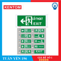 ĐÈN EXIT KENTOM 1 MẶT -KT-610 10 MÃ HÀNG CHÍNH HÃNG BẢO HÀNH 6 THÁNG