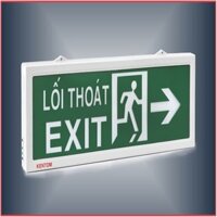 Đèn exit kentom kt 620 2 mặt HÀNG CHÍNH HÃNG