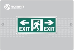Đèn Exit Led 2 mặt Roman EXE2008T