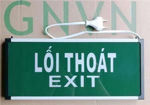 Đèn Exit lối thoát 1 mặt HW-128LED