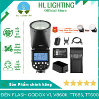 Đèn Flash Godox V1Pro V860II V860III TT685 TT600 dành cho Canon Sony Nikon Fuji HL Lighting
